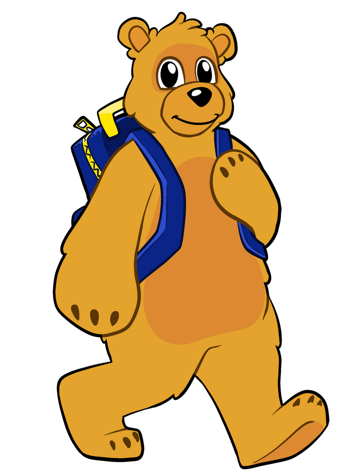 Grizzly Mascot - Digital