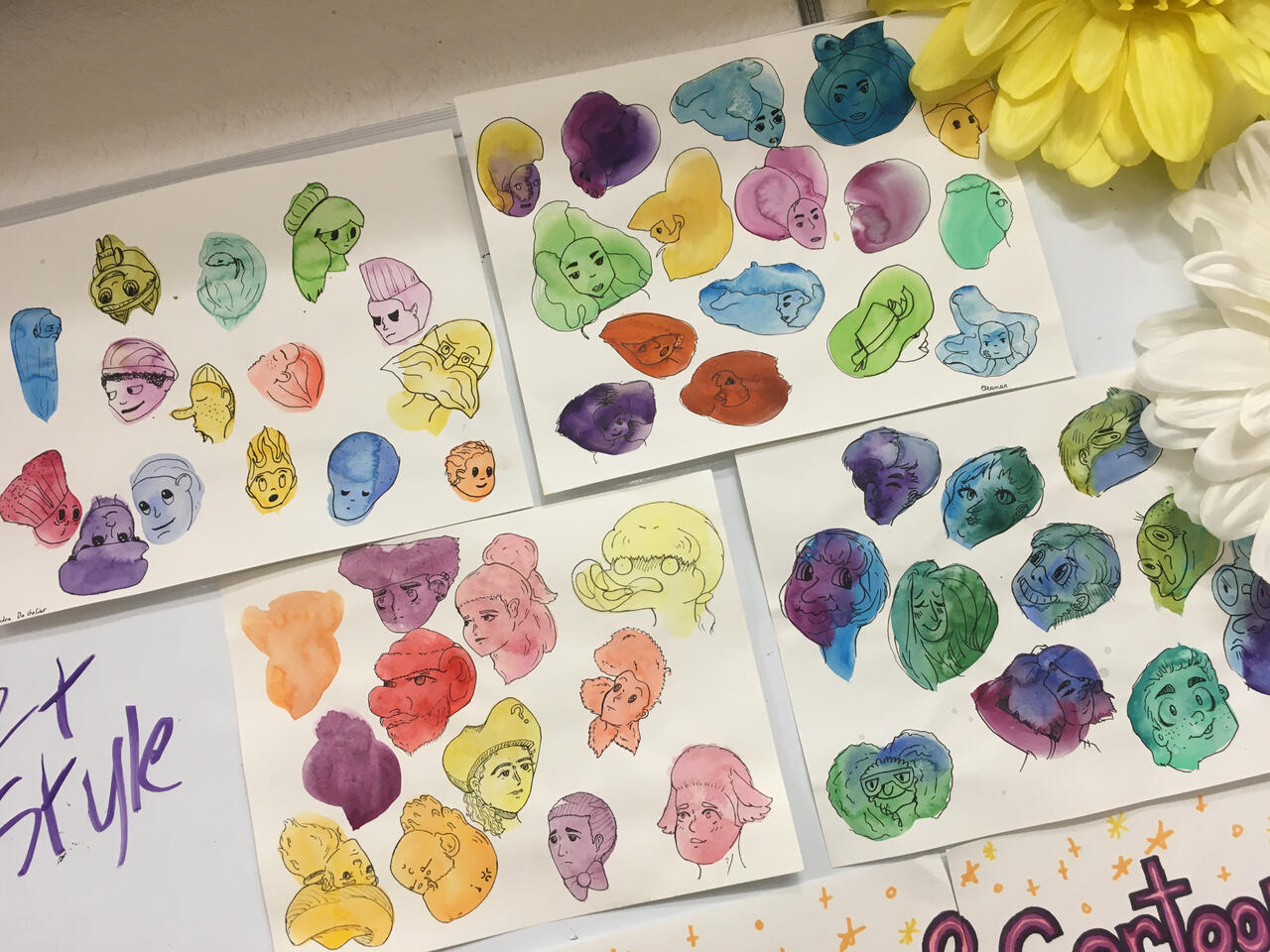 Character Design Lesson - Watercolor