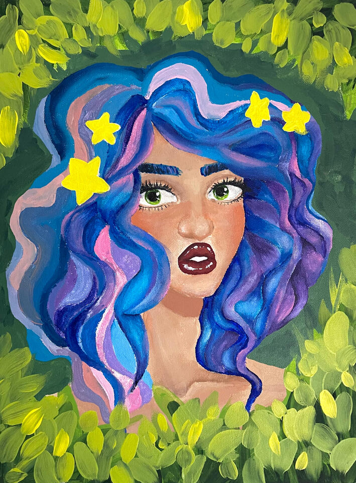 Found - Acrylic Painting