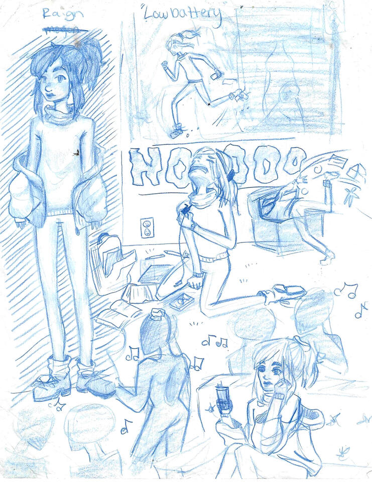 Reign Character Sheet - Pencil